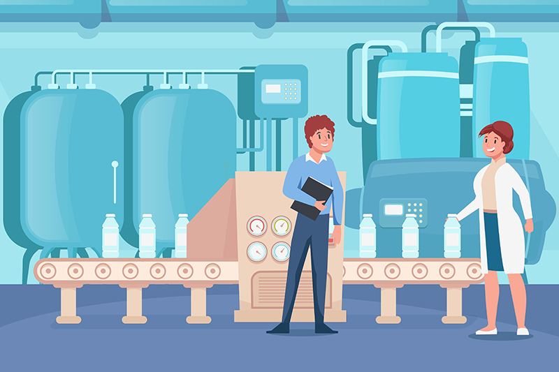 Aquapeya water purification and bottling plant